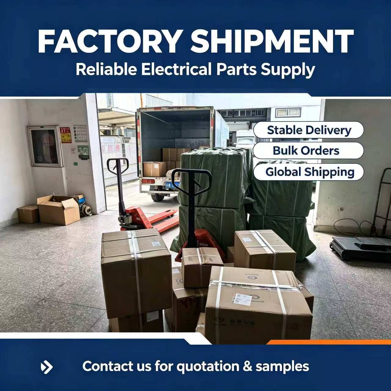 Yaming Electric – еще один полный контейнер, готовый к отправке! Надежные компоненты управления, всегда в наличии, всегда вовремя