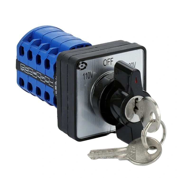 Переключатель поворота ключа, 20А