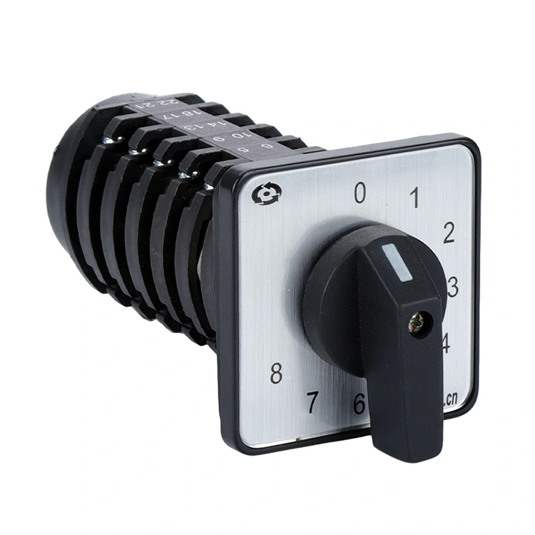 20А Девятипозиционный поворотный кулачковый переключатель
