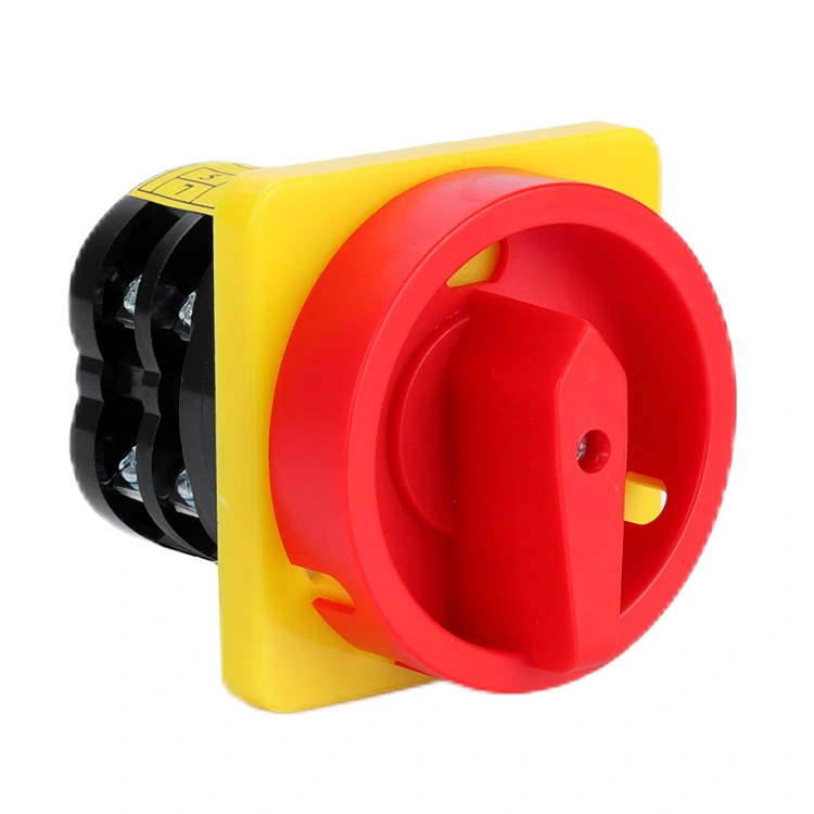 Комбинированный поворотный кулачковый переключатель навесного замка, 20А, 4 кВт