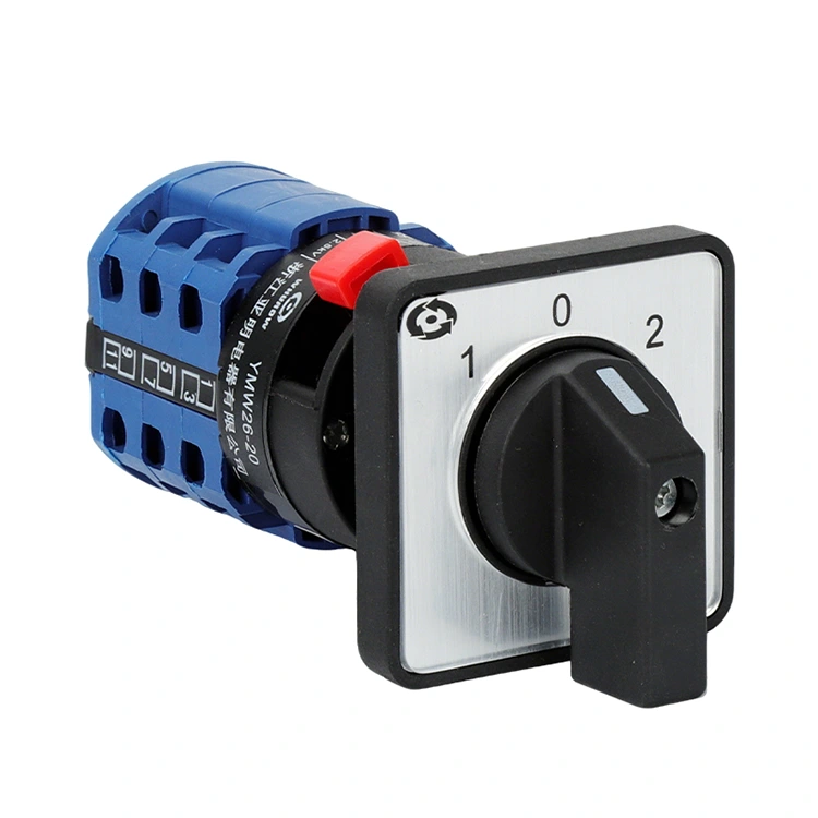 20A Кулачковый переключатель с центральным креплением на одно отверстие