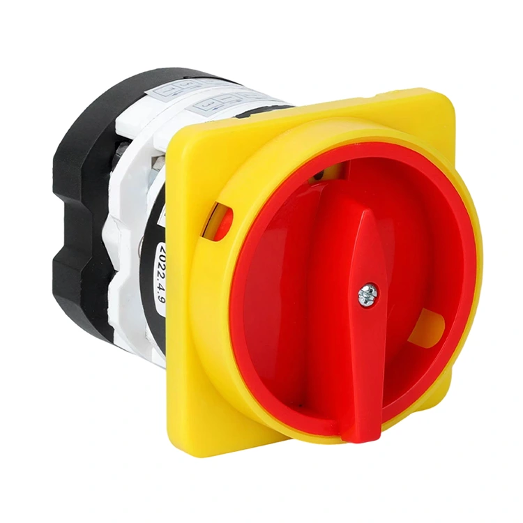 50А Навесной замок ВЫКЛ-ВКЛ Двухпозиционный комбинированный поворотный кулачковый переключатель