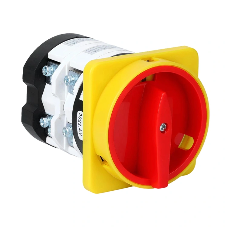 75A Навесной замок ВЫКЛ-ВКЛ Двухпозиционный комбинированный поворотный кулачковый переключатель