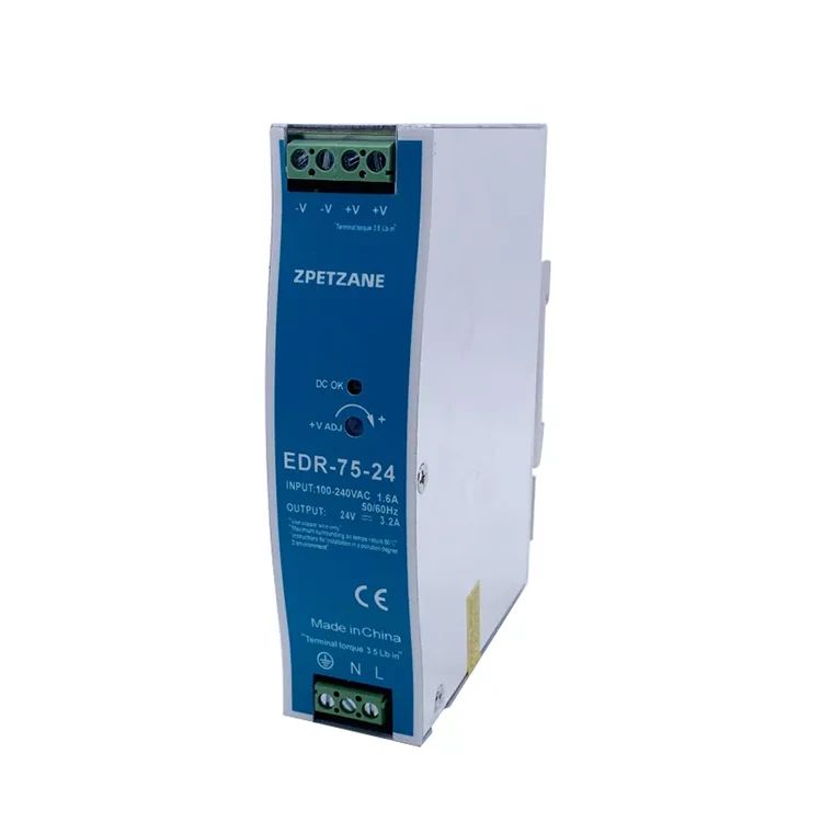 EDR-75W Коммутационный источник питания, монтируемый на DIN-рейку