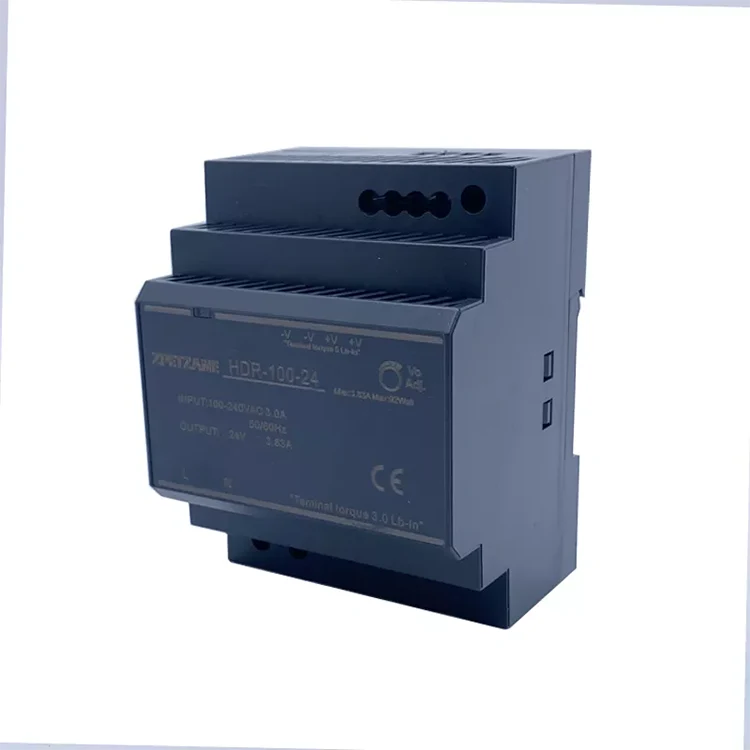 Коммутационный источник питания HDR-100W, монтируемый на DIN-рейку