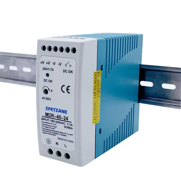 MDR-40W Коммутационный источник питания, монтируемый на DIN-рейку