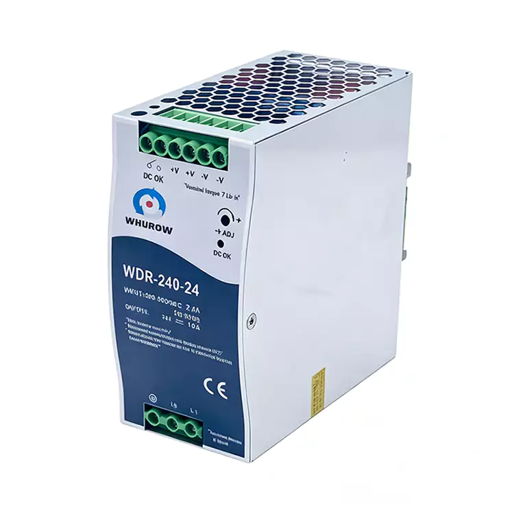 WDR-240W DIN Rail Mounted Switch Power Supply WDR-240W DIN Rail Mounted Switch Power Supply